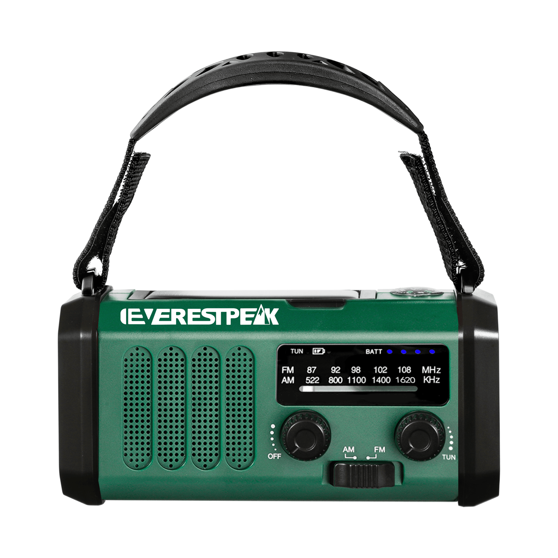 EverestPeak® Noodradio Army Green - EverestPeak