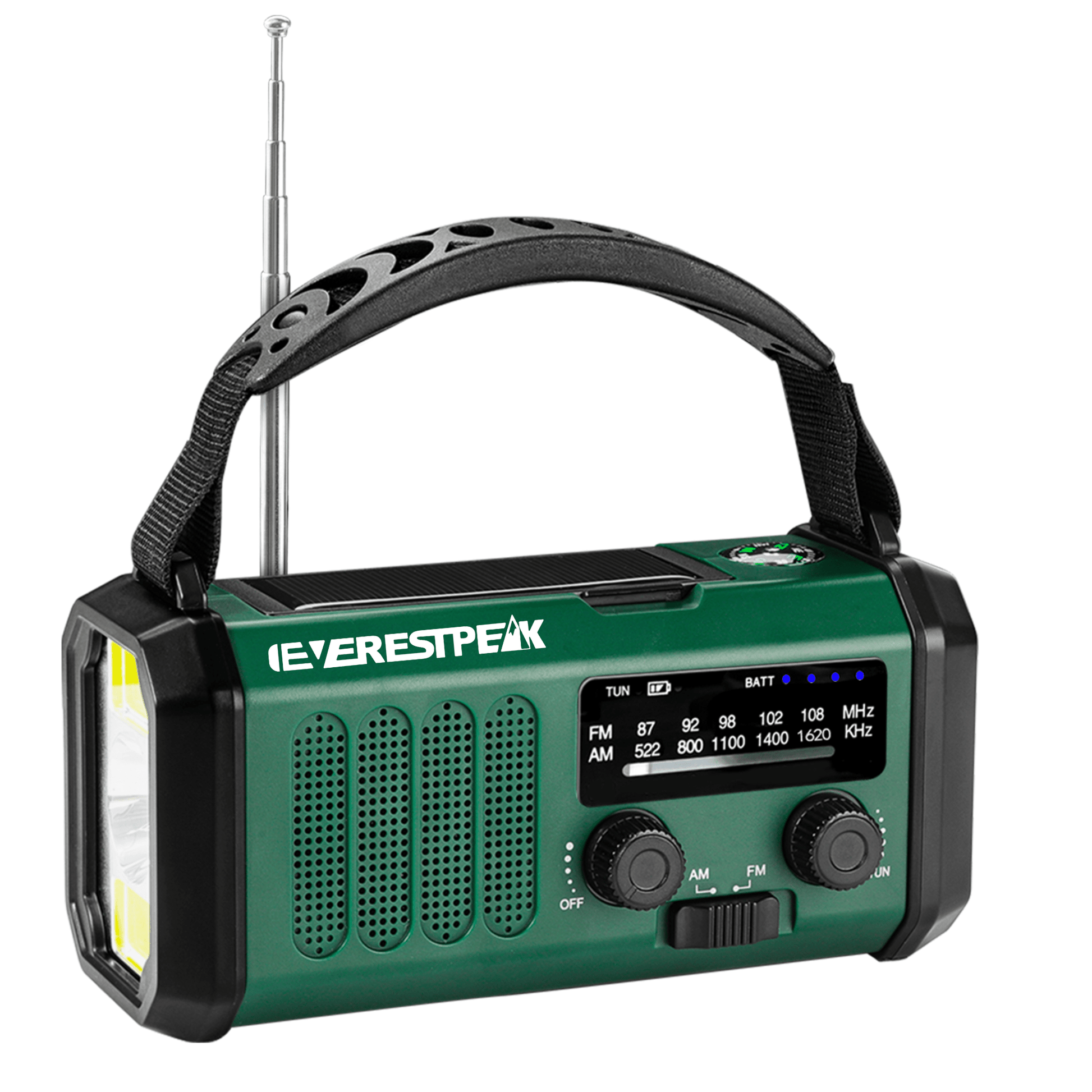 EverestPeak® Noodradio Army Green - EverestPeak