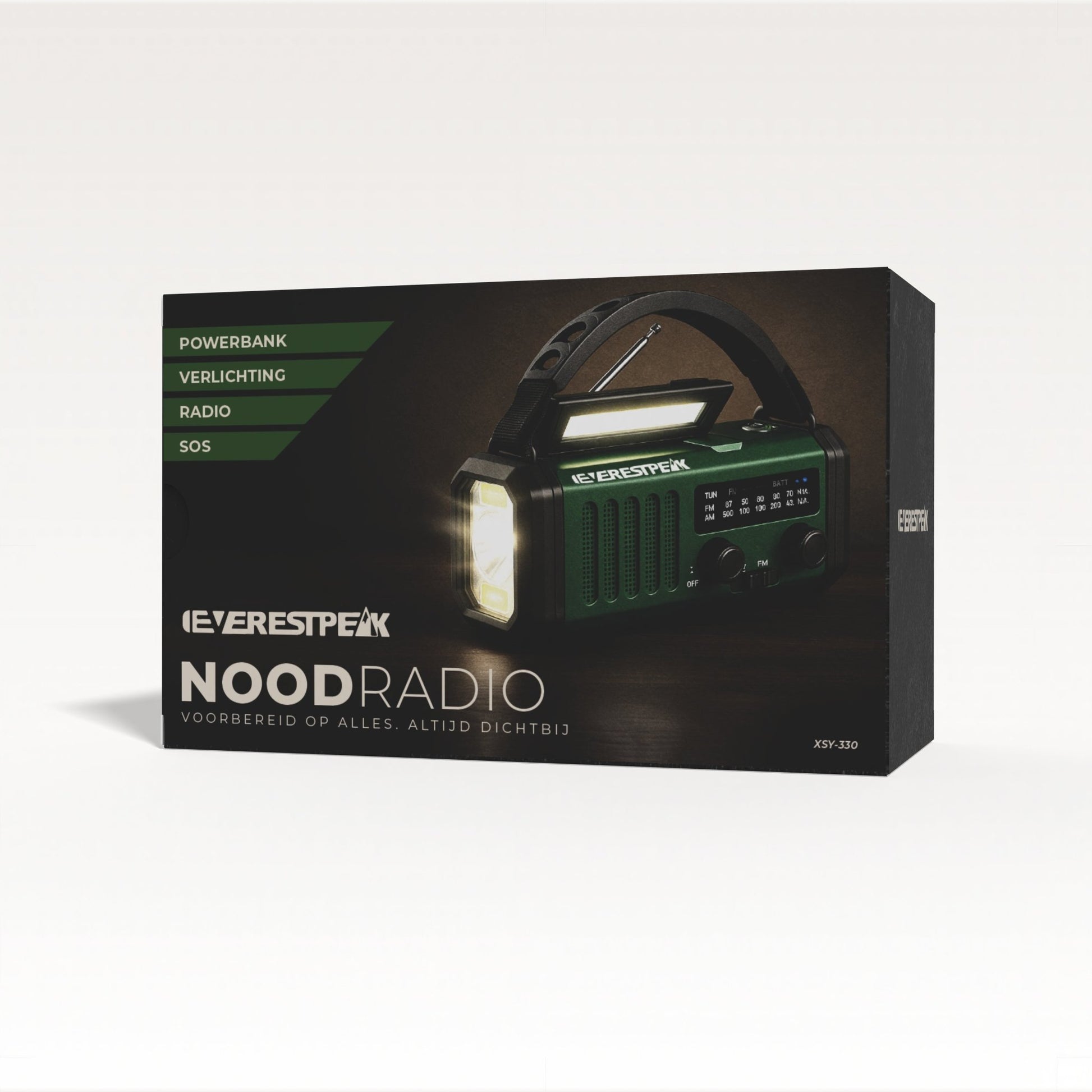 EverestPeak® Noodradio Army Green - EverestPeak